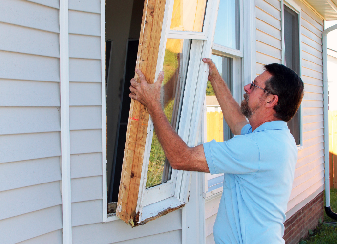 double hung window installation